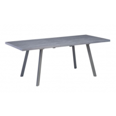 WOF Picasso Dark Rhine 1.6M Extending Dining Table (Straight Leg)